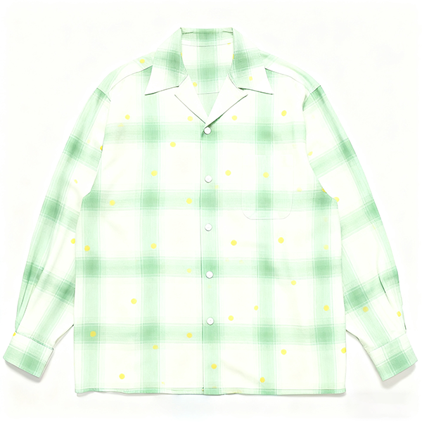 High-Quality 100% Cotton Shirt - Men's Breathable Casual Long-Sleeve Button-Up Daily Comfort Top